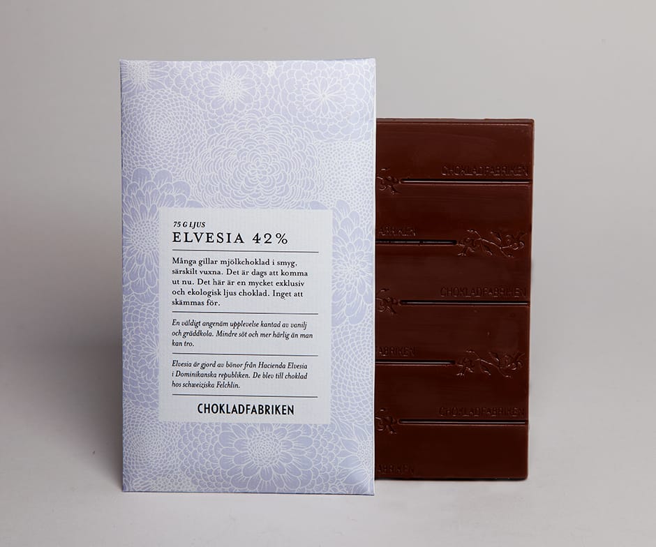 Ekologisk Chokladkaka Elvesia 42 % SE-EKO-04