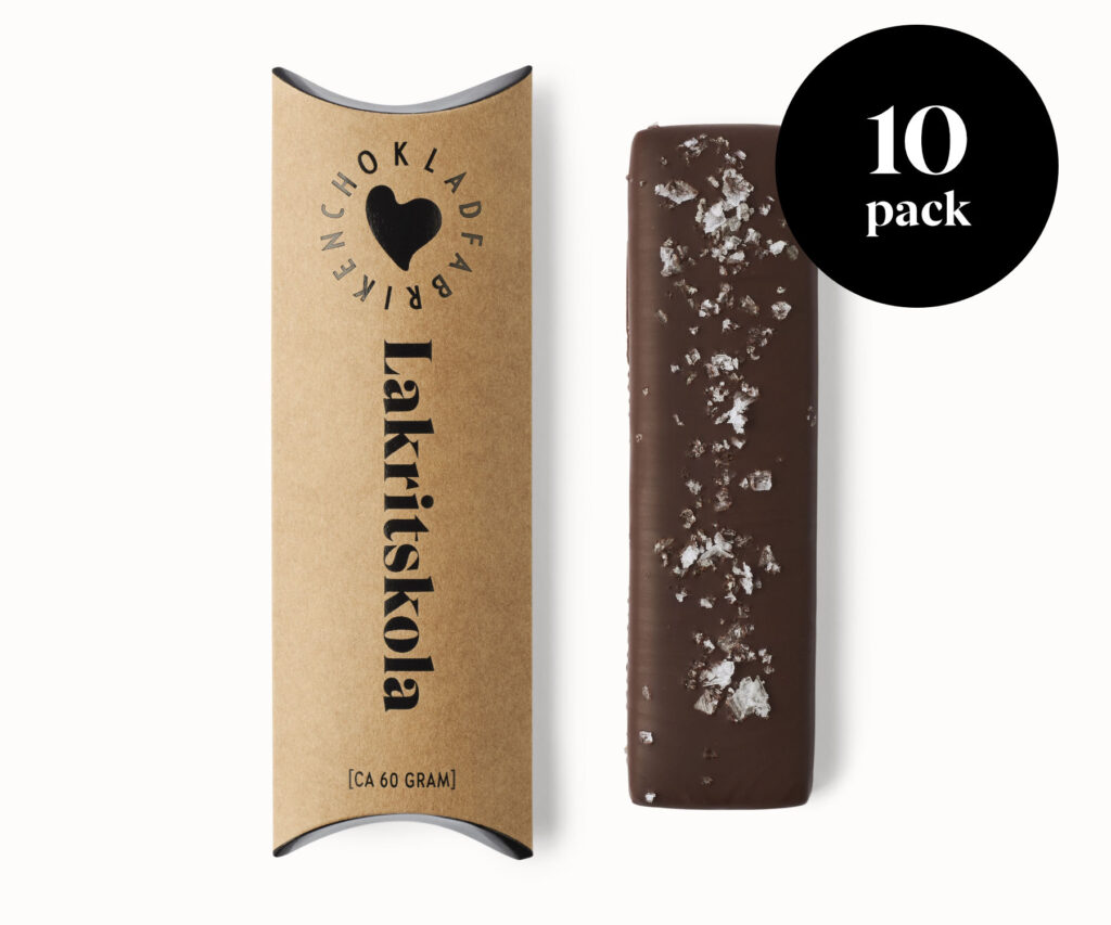 Lakritskolastång 10-pack